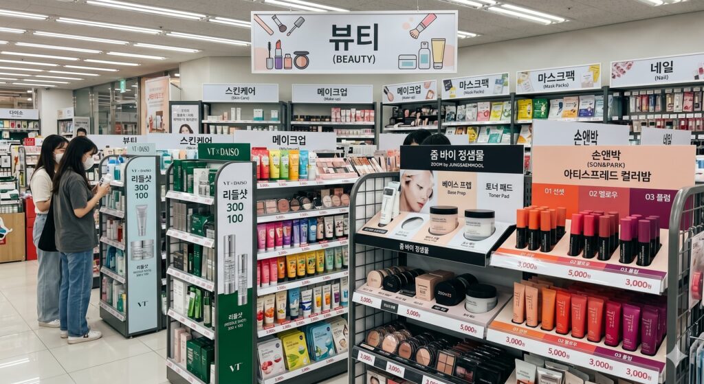 다이소 재고조회
