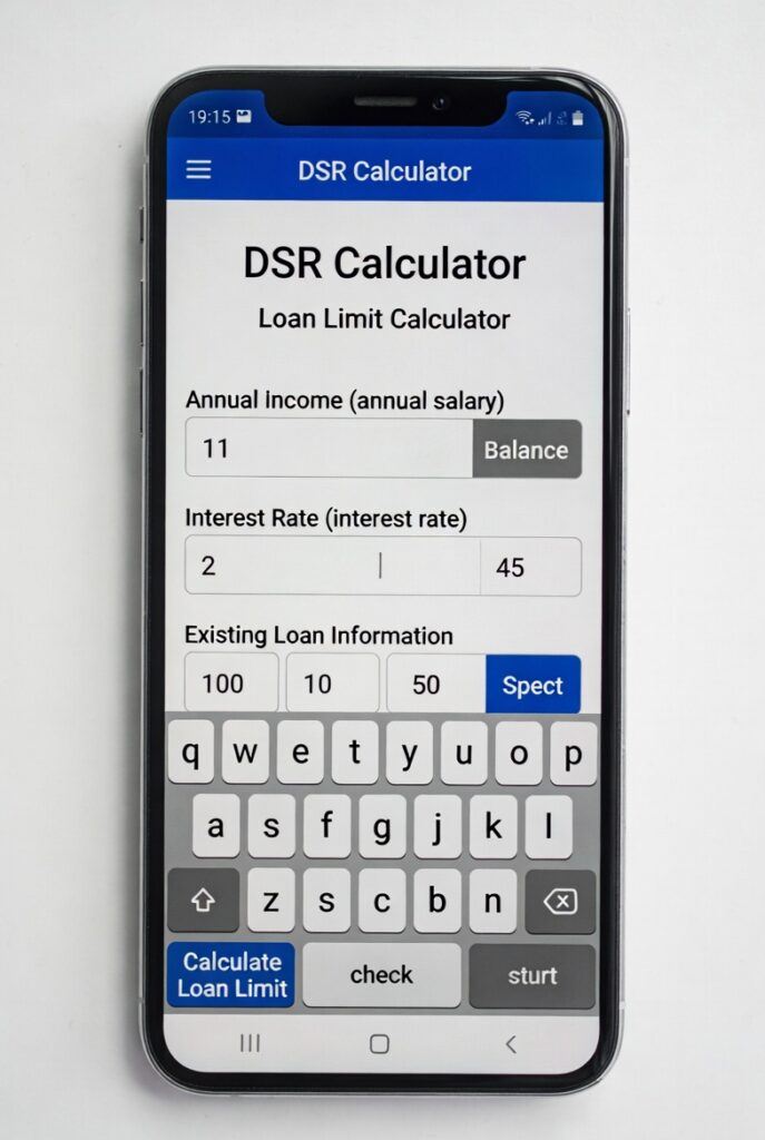 내 대출 한도, 3분 만에 확인하는 DSR 계산기 활용법 (2026 최신)