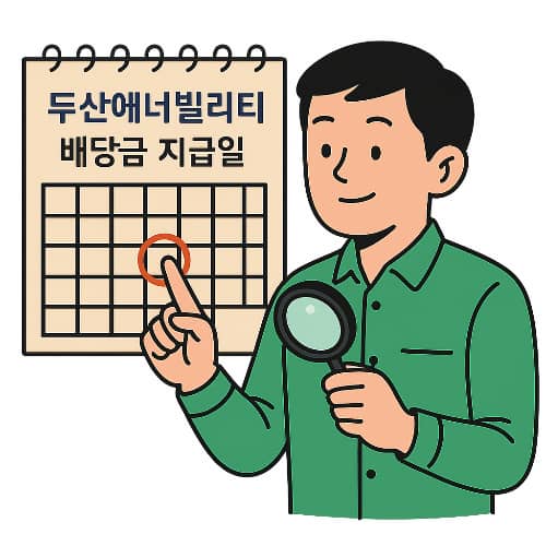 두산에너빌리티 주가 및 배당금 지급일(2025년 최신)